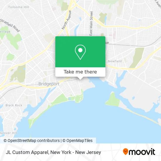 Mapa de JL Custom Apparel