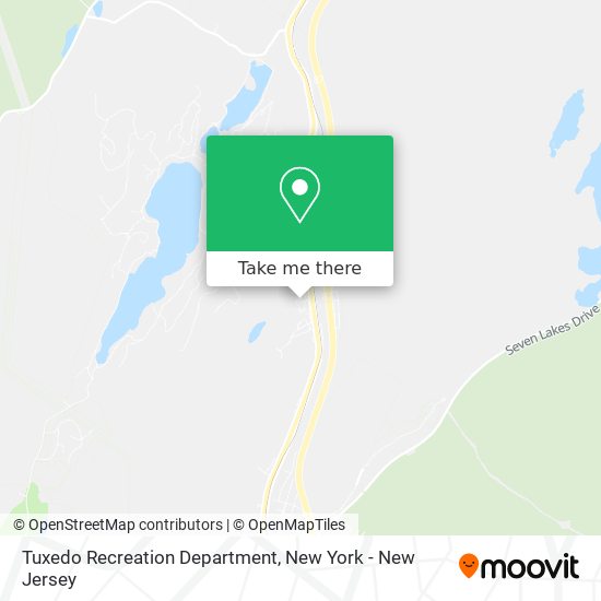 Tuxedo Recreation Department map