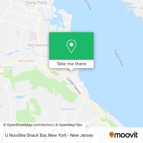 U Noodles Snack Bar map