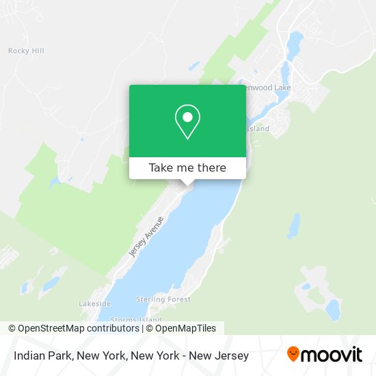 Indian Park, New York map