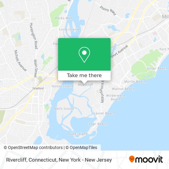 Mapa de Rivercliff, Connecticut