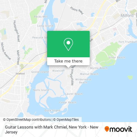 Mapa de Guitar Lessons with Mark Chmiel