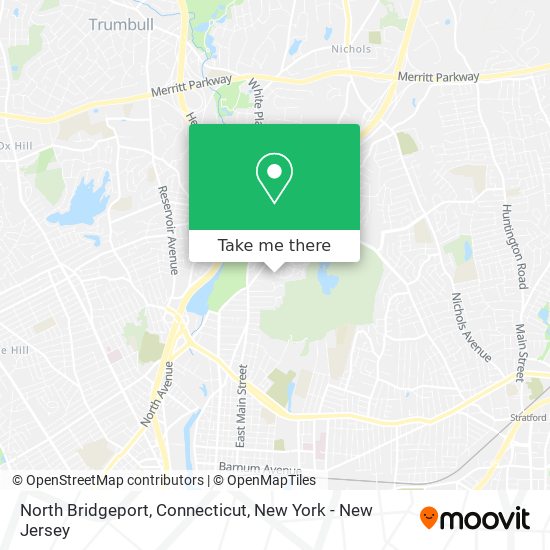 North Bridgeport, Connecticut map