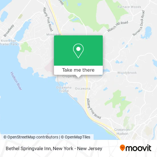 Bethel Springvale Inn map