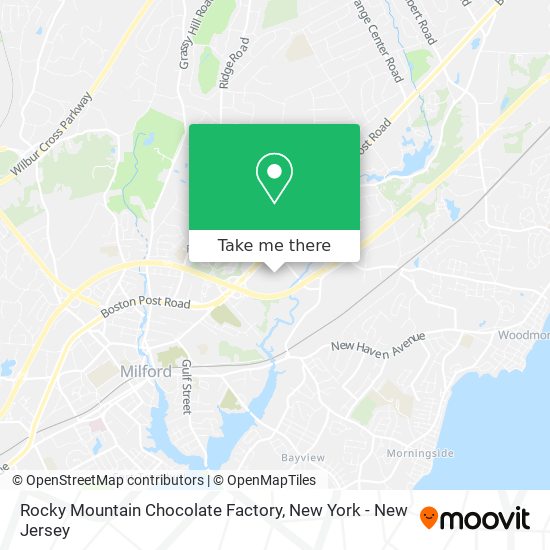 Rocky Mountain Chocolate Factory map