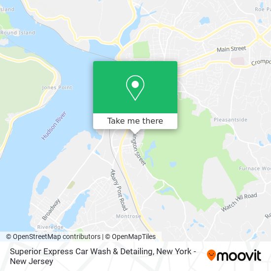 Superior Express Car Wash & Detailing map