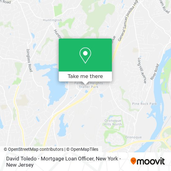David Toledo - Mortgage Loan Officer map