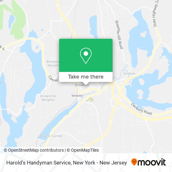 Harold's Handyman Service map