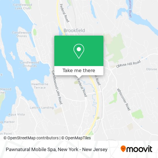 Pawnatural Mobile Spa map