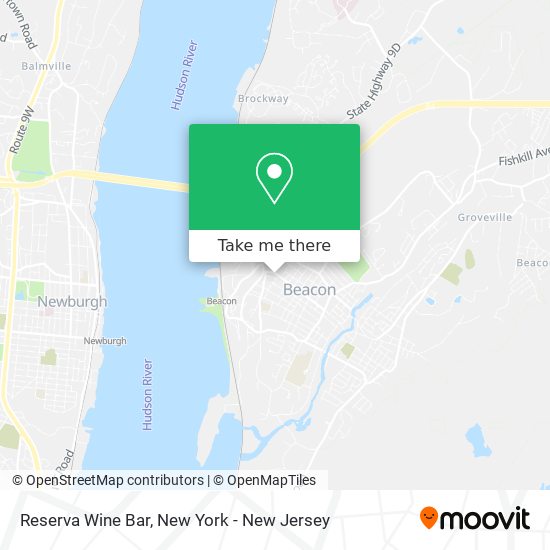 Mapa de Reserva Wine Bar