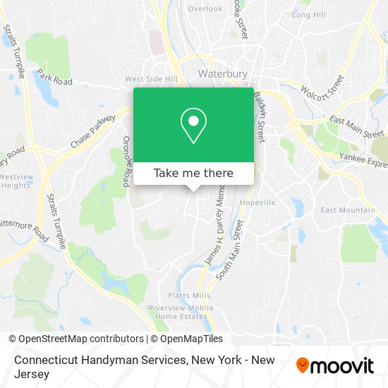 Connecticut Handyman Services map