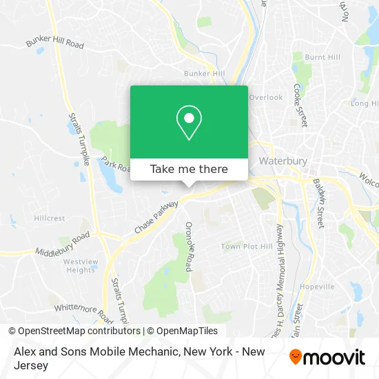 Mapa de Alex and Sons Mobile Mechanic