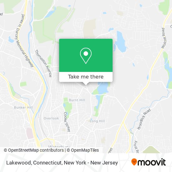 Lakewood, Connecticut map