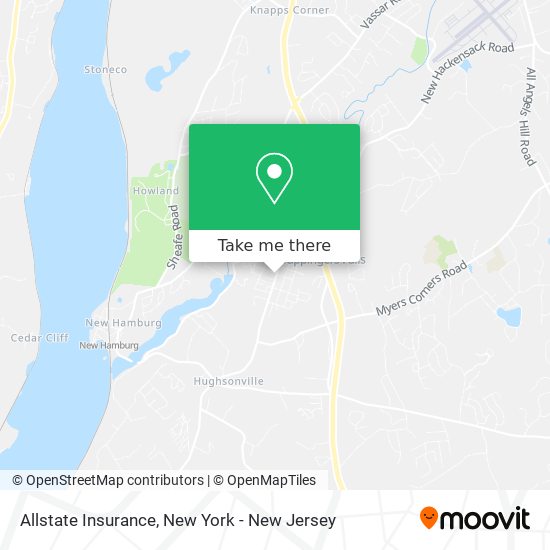 Allstate Insurance map