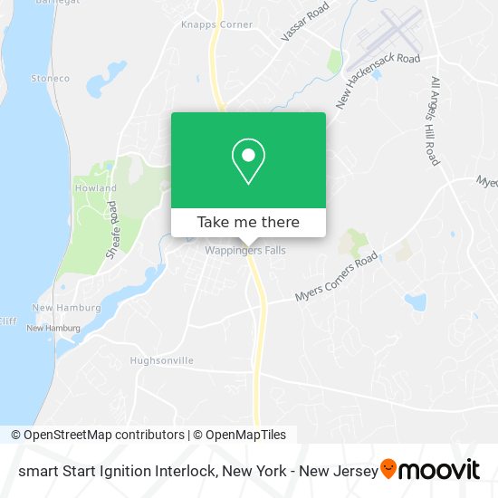 Mapa de smart Start Ignition Interlock