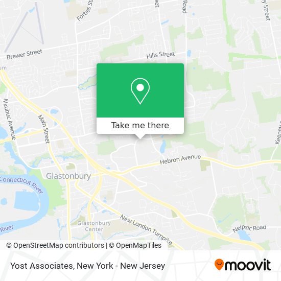 Yost Associates map