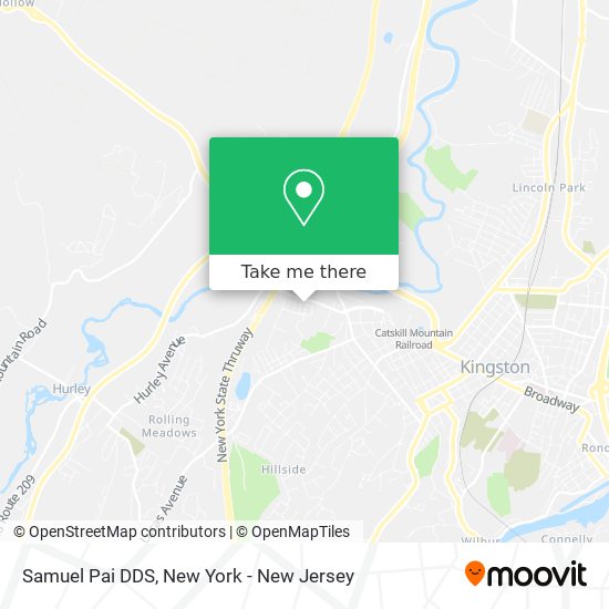 Samuel Pai DDS map