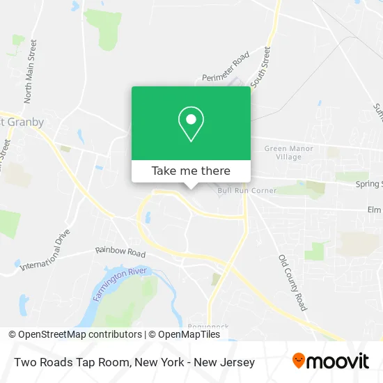 Two Roads Tap Room map