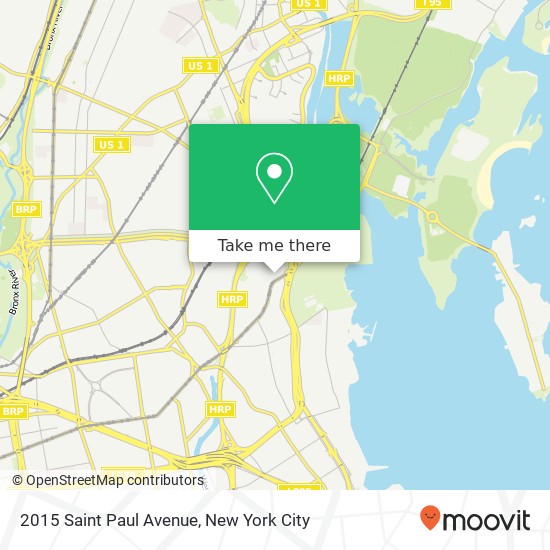 2015 Saint Paul Avenue map