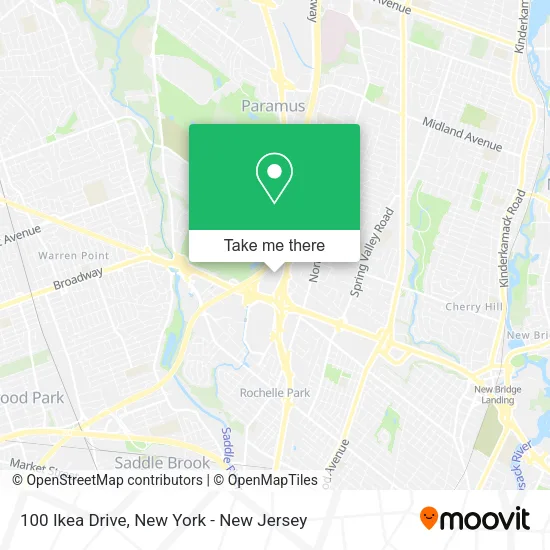 100 Ikea Drive map