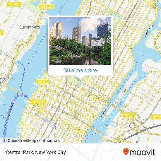 Central Park map