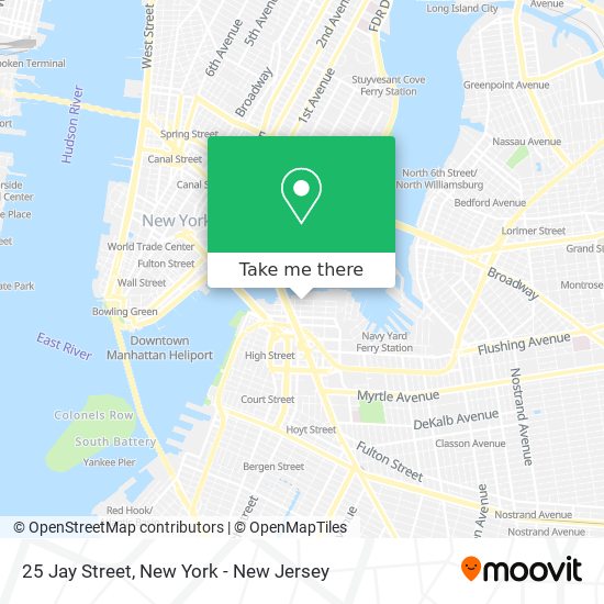 Mapa de 25 Jay Street