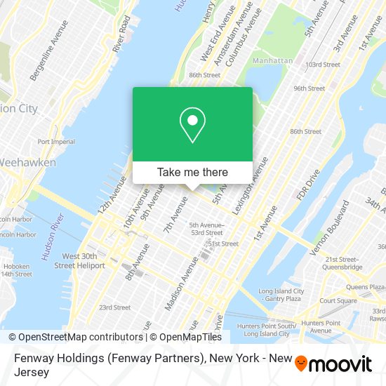 Mapa de Fenway Holdings (Fenway Partners)