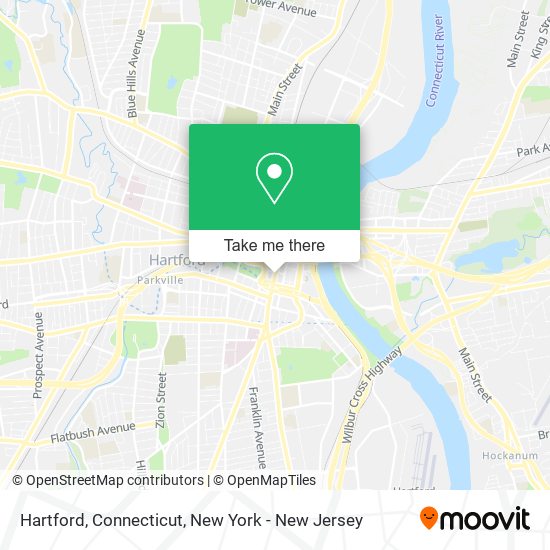 Hartford, Connecticut map