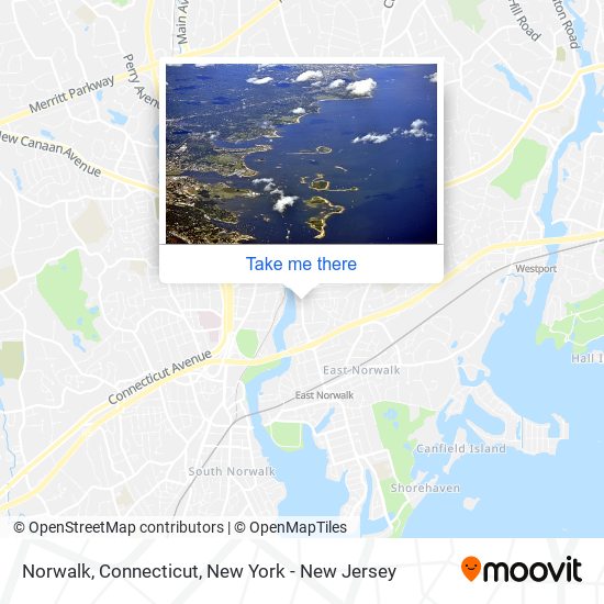 Norwalk, Connecticut map