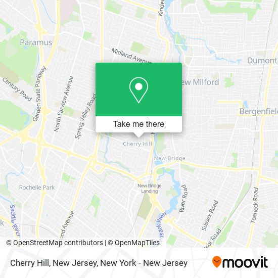 Cherry Hill, New Jersey map