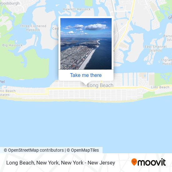 Mapa de Long Beach, New York
