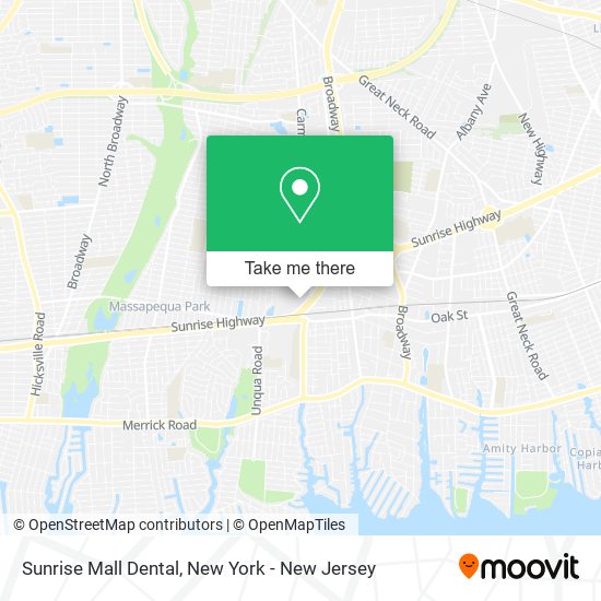 Mapa de Sunrise Mall Dental