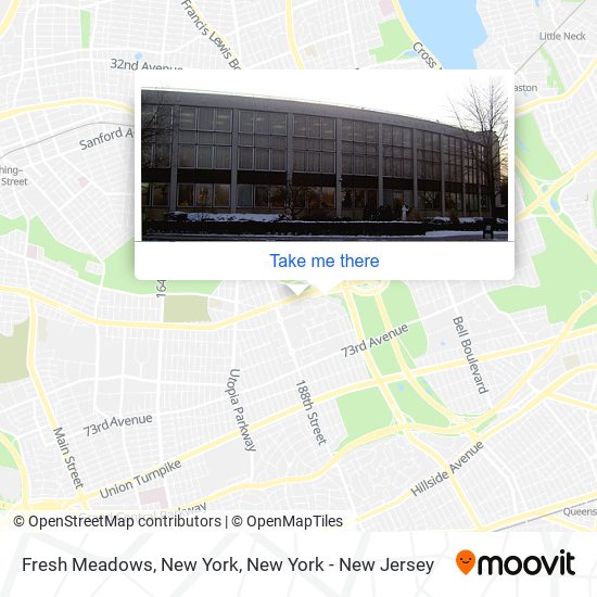 Mapa de Fresh Meadows, New York