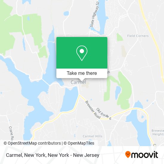 Carmel, New York map