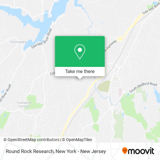Mapa de Round Rock Research