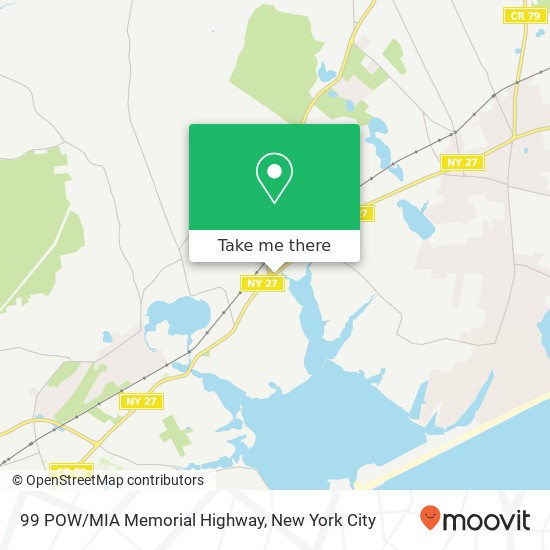 99 POW/MIA Memorial Highway map