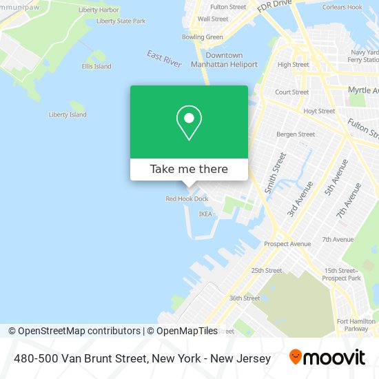 How To Get To 480 500 Van Brunt Street In Brooklyn By Bus Or Subway
