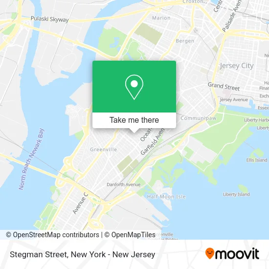 Stegman Street map