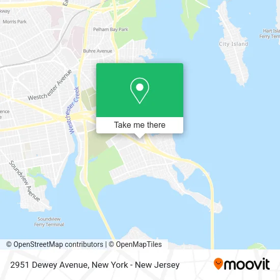 2951 Dewey Avenue map