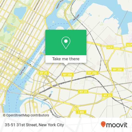 Mapa de 35-51 31st Street