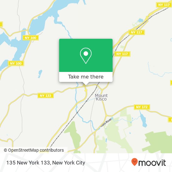 Mapa de 135 New York 133