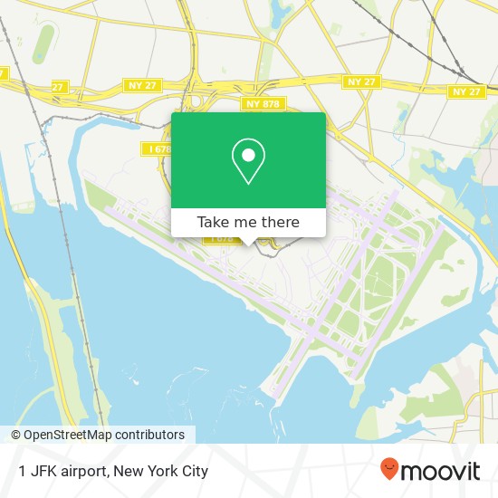 Mapa de 1 JFK airport