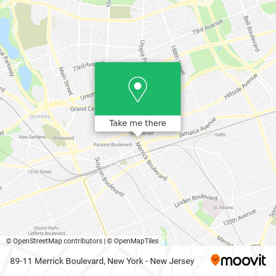 Mapa de 89-11 Merrick Boulevard