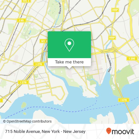 Mapa de 715 Noble Avenue