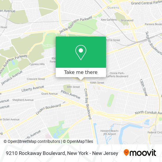 9210 Rockaway Boulevard map