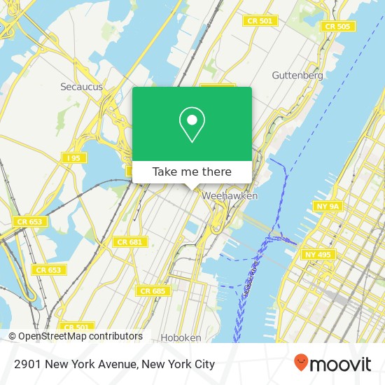 2901 New York Avenue map