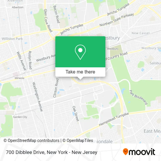 700 Dibblee Drive map