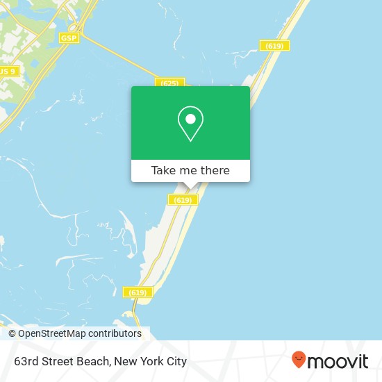 Mapa de 63rd Street Beach