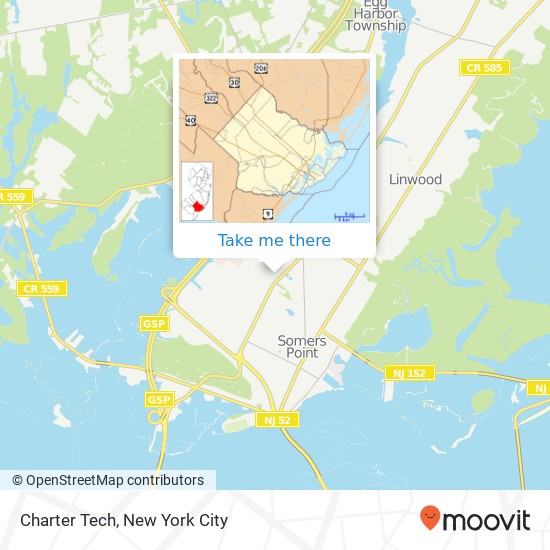 Charter Tech map