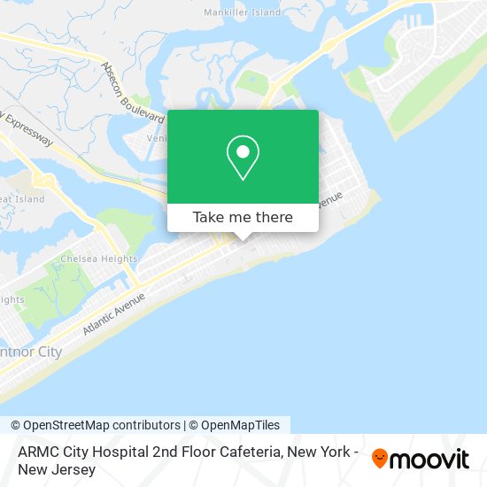 Mapa de ARMC City Hospital 2nd Floor Cafeteria